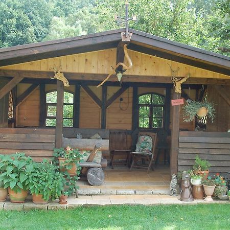 Ferienwohnung Katzstein Cunnersdorf エクステリア 写真